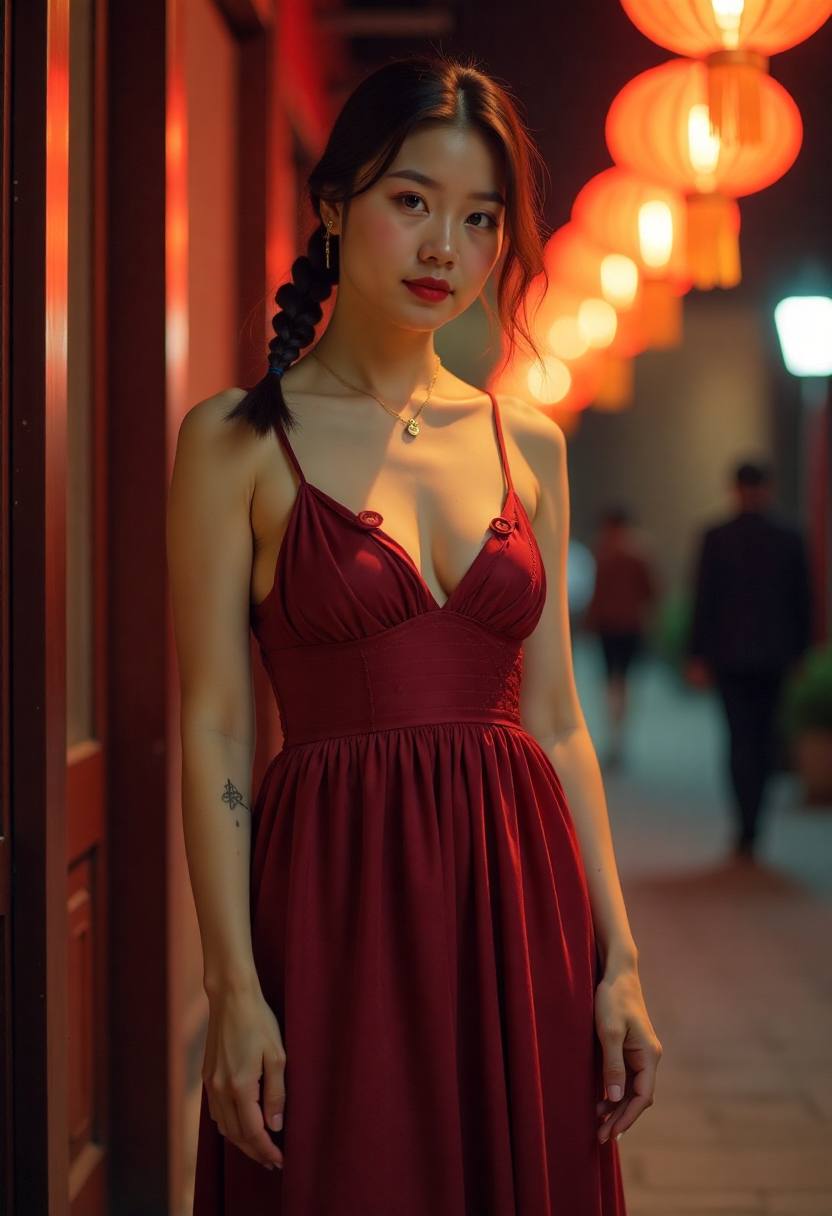 天台吉他弹唱与音乐剧情短片